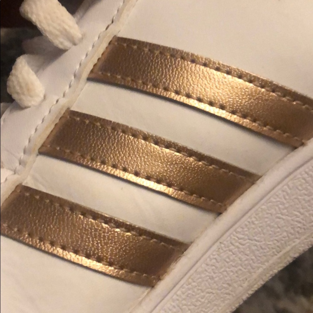 Adidas shoes - girls’ size 7, fit like women’s 9. - Picture 2 of 4